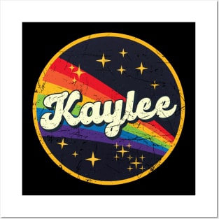 Kaylee // Rainbow In Space Vintage Grunge-Style Posters and Art